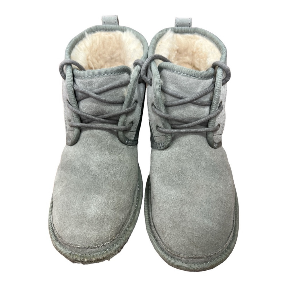 UGG Kids Suede Gray Boots